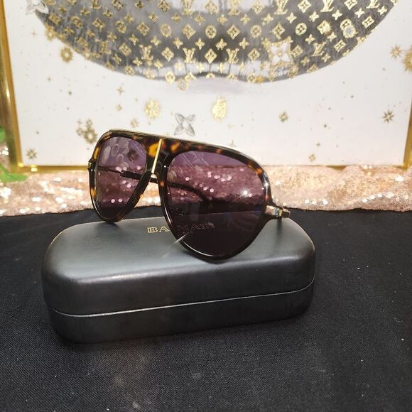 Balmain Paris BL 2104 Sunglasses - DARK TORTOISE NEW IN BOX
